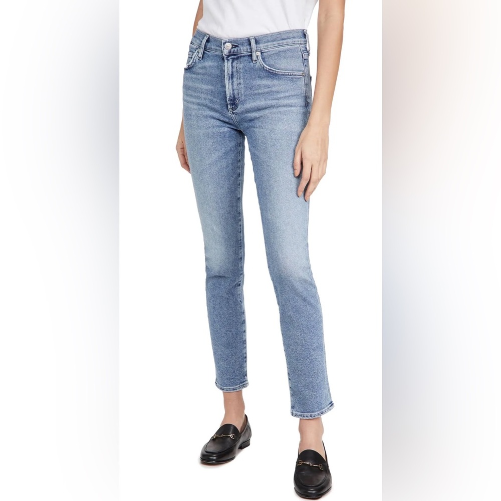 Citizens of Humanity Skyla mid-rise cigarette jeans